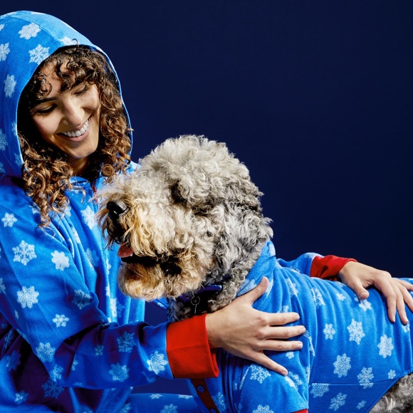 Petco Dog Petco Holiday Tails The First Snowflake Dog Pajamas Two